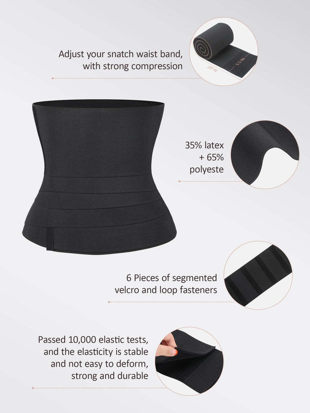 Velora Tummy Waist Wrap Trainer