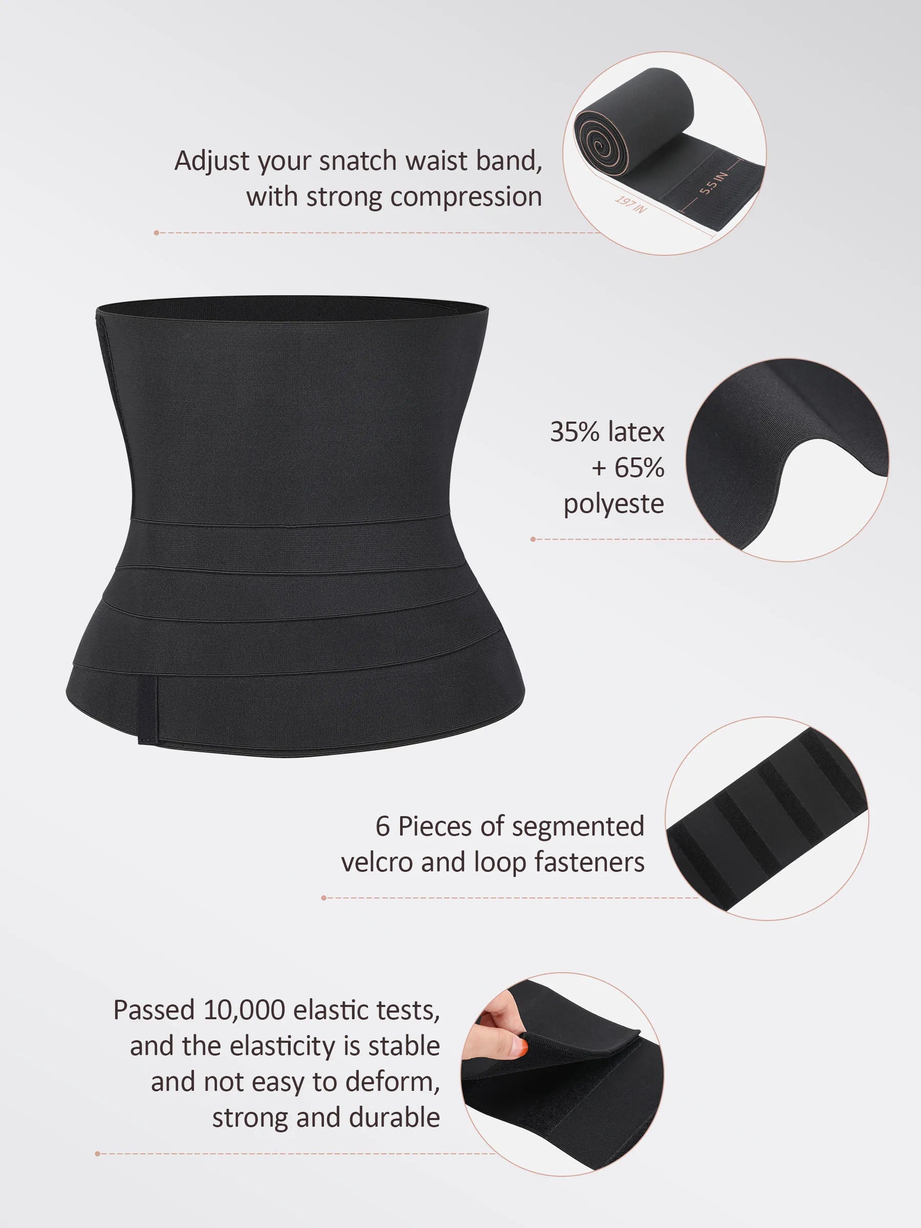 Velora Tummy Waist Wrap Trainer